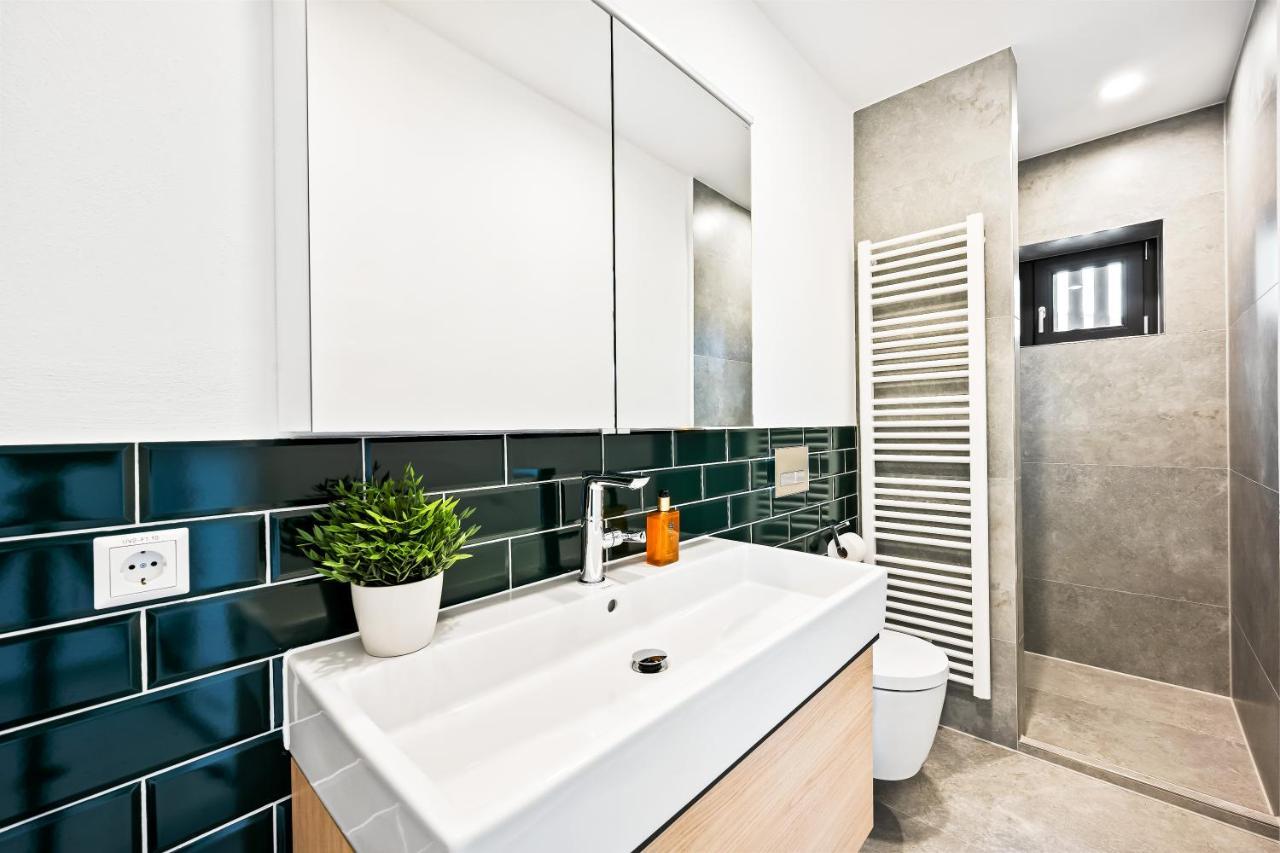 曼海姆Lit Living - Luxus Loft - Box Spring - Air Con - Bbq - Panorama公寓 外观 照片